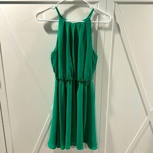 Green dress
